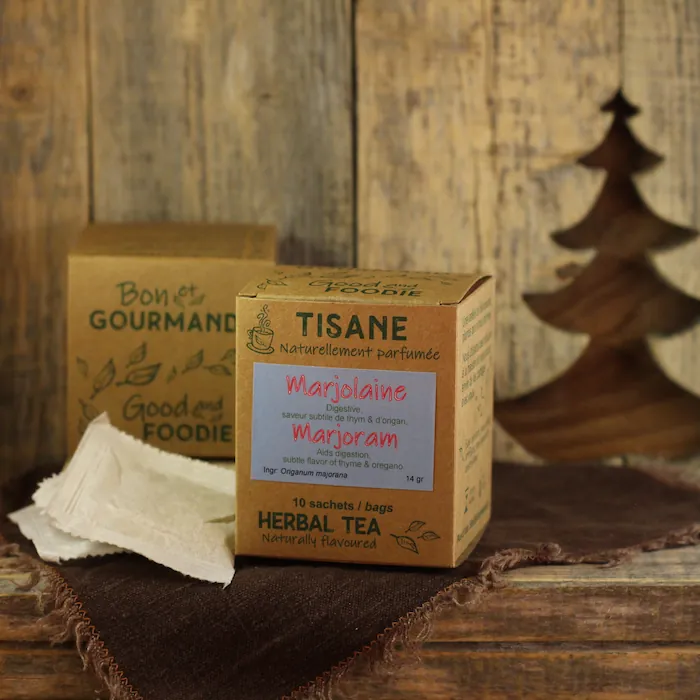 Marjoram herbal tea